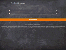 Tablet Screenshot of freshseries.com